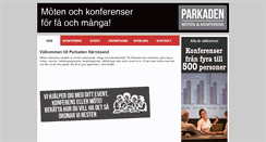 Desktop Screenshot of parkaden.nu